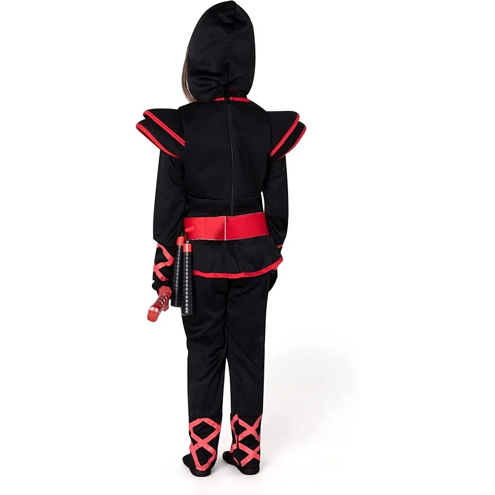 Spooktacular Creations Girl Birdy Red Ninja Costume, Small